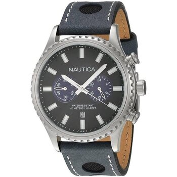 Relógios & jóias Homem Relógio Nautica NAI18512G Cinza