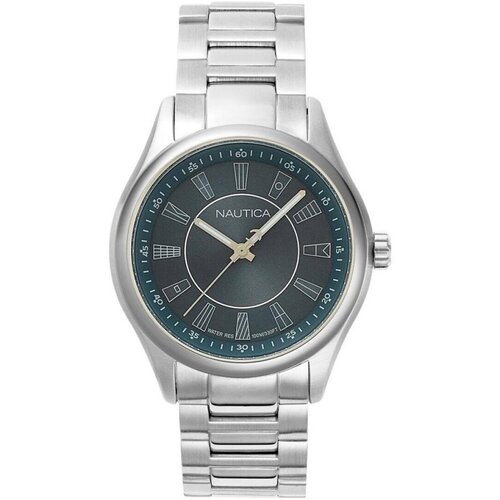 Relógios & jóias Homem Relógio Nautica NAPBST004 Prata