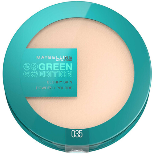 beleza Mulher Blush e pó compacto Maybelline New York Green Edition Blurry Skin Face Powder - 035 Bege