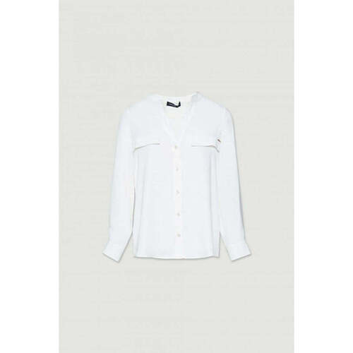Textil Mulher camisas Ferrache PV24SN16601-1-2 Branco