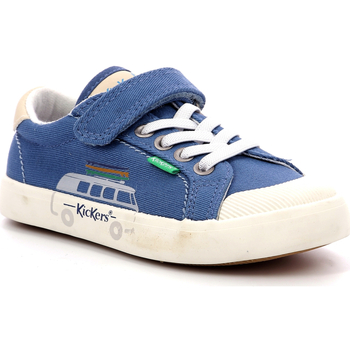 Sapatos Rapaz Sapatilhas Kickers Kickgoldi Azul