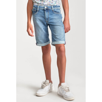 Textil Rapaz Shorts / Bermudas Jovem 12-16 anosises Bermudas calções em ganga JOGG Azul