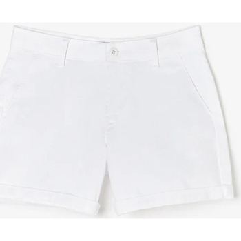 Textil Mulher Shorts / Bermudas Cestos e Caixas decorativasises Calções LYVI 1 Branco