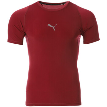Textil Homem T-shirts e Pólos Puma  Vermelho
