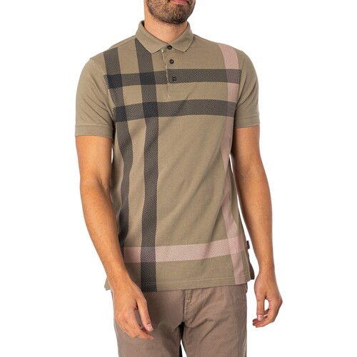 Textil Homem Polos mangas curta Barbour Camisa pólo Blaine Verde