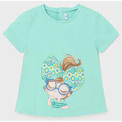 Textil Rapariga T-shirts e Pólos Mayoral 1014-35-4-12 Verde