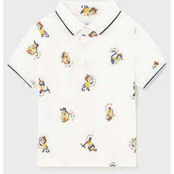 Textil Rapaz T-shirts e Pólos Mayoral 1107-77-1-12 Branco