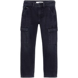 Textil Rapaz Calças Jeans KOSTUUM Calvin Klein Jeans IB0IB01908 Preto