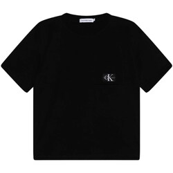 Textil Rapaz T-shirt mangas compridas KOSTUUM Calvin Klein Jeans IB0IB01978 Preto