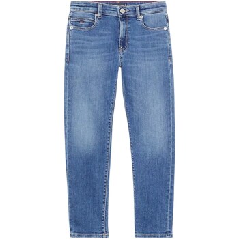 Textil Rapaz Calças Jeans Tommy bianco Hilfiger KB0KB08692 Azul