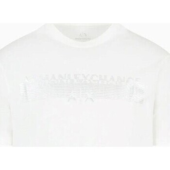 Textil Homem T-Shirt mangas curtas EAX 3DZTSD ZJ9AZ Branco