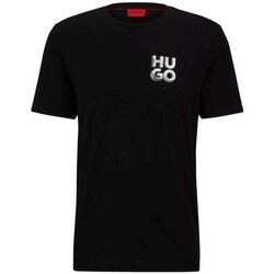 Textil Homem T-Shirt mangas curtas BOSS 50508944 DETZINGTON 241 Preto