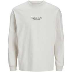 Textil Rapaz T-shirts e Pólos Jack & Jones 12253958 ESTERBRO-MOONBEAM Bege
