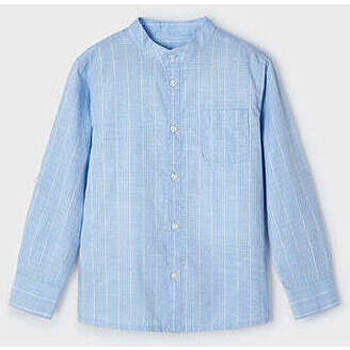 Textil Rapaz Camisas mangas comprida Mayoral 3121-31-3-17 Azul