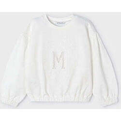 Textil Rapariga Sweats Mayoral 3468-74-1-17 Branco