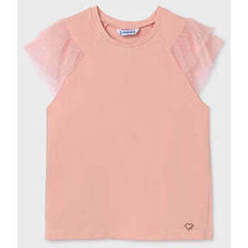Textil Rapariga T-shirts e Pólos Mayoral 6001-67-9-23 Rosa