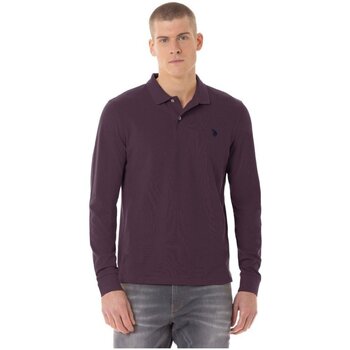 Textil Homem Almostbly polo shirt U.S Polo Assn. 66709-259 Violeta