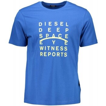 Textil Homem T-Shirt Love mangas curtas Diesel S4EL-T-JUST Azul