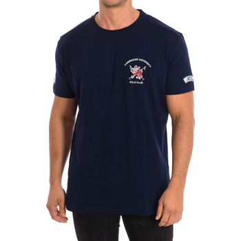 TeDynamic Homem T-shirt Kappa Cafers branco La Martina TMR604-JS206-07017 Azul