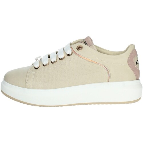 Sapatos Mulher Sapatilhas de cano-alto Keys K-9002 Bege