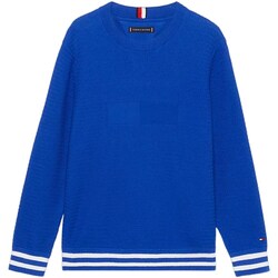 Textil Rapaz camisolas Tommy Hilfiger KB0KB08721 Azul