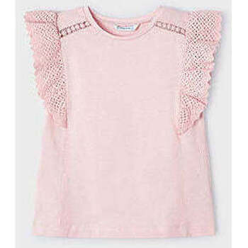 Textil Rapariga T-shirts e Pólos Mayoral 3082-26-9-17 Rosa