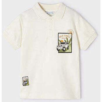 Textil Rapaz T-shirts e Pólos Mayoral 3106-32-18-17 Branco