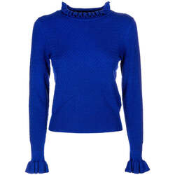 Textil Mulher Sweats Fracomina FR23WT7045K50401-78-3-1 Azul