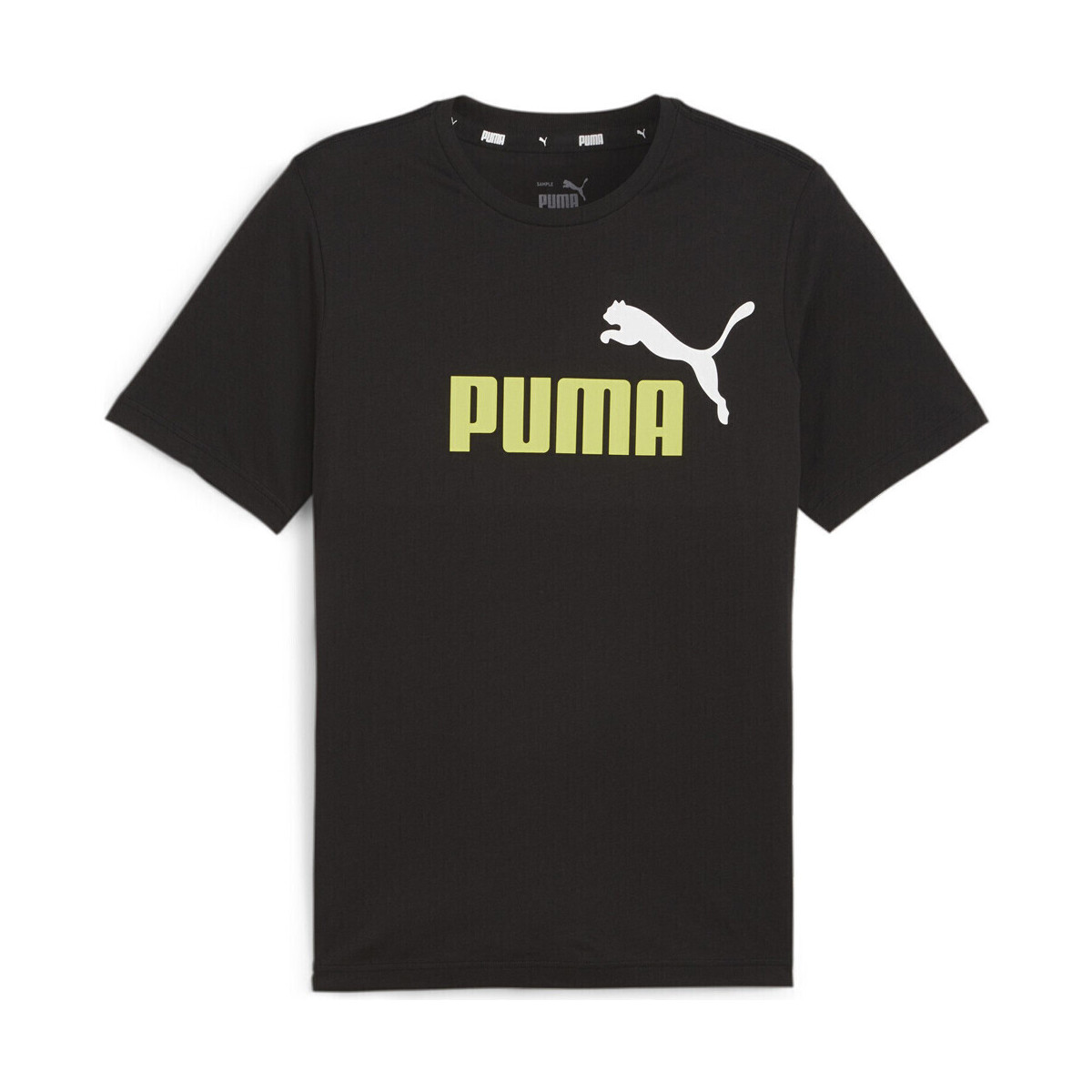 Textil Homem Polos mangas curta Puma ESS+ 2 Col Logo Tee Preto