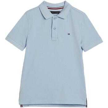 Textil Rapaz T-Shirt mangas curtas Tommy bianco Hilfiger  Azul