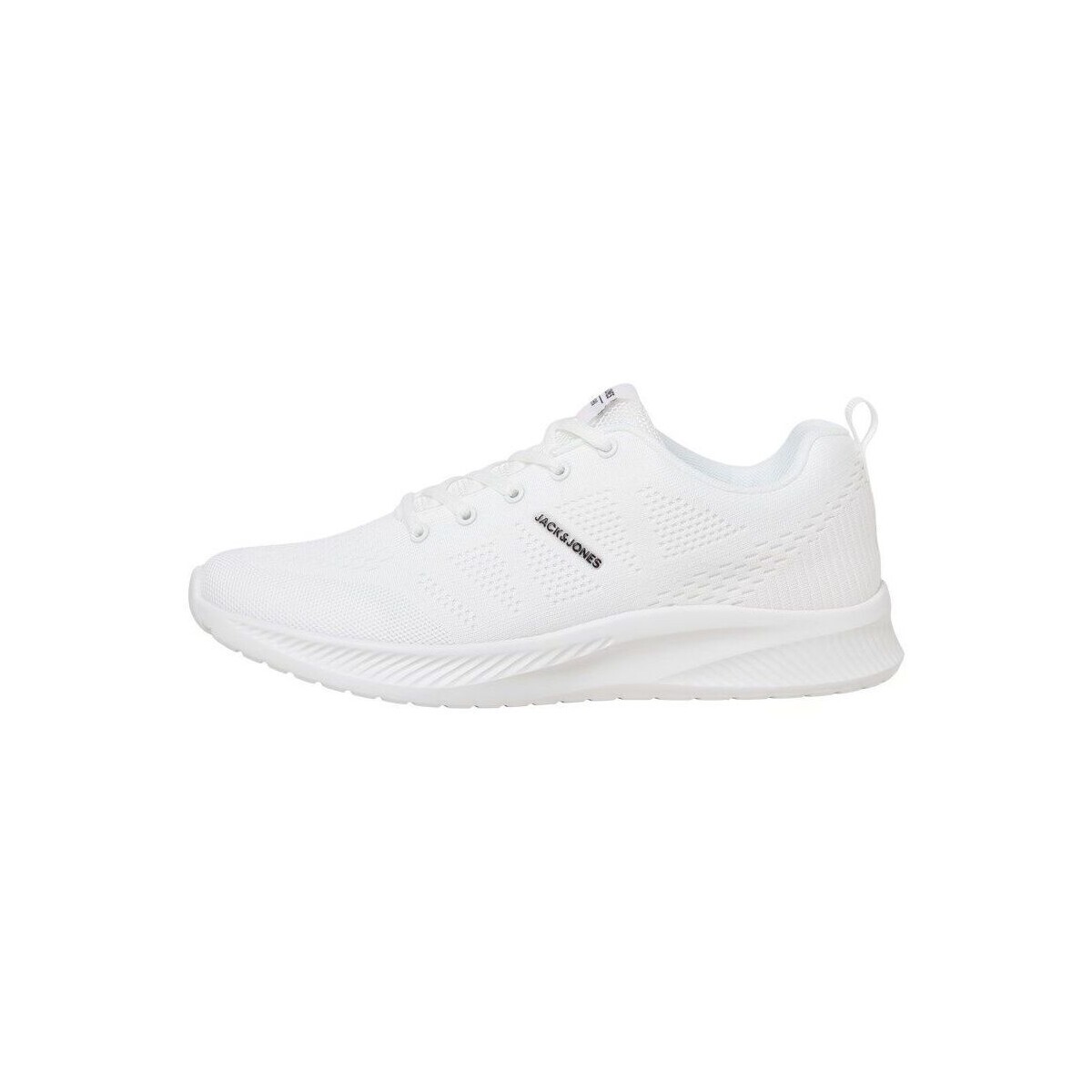 Sapatos Homem Sapatilhas Jack & Jones 12255906 CROXLEY-BRIGHT WHITE Branco