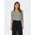 Textil Mulher camisas Only 15281677 YASMIN-GRAPE LEAF Branco