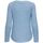Textil Mulher camisolas Only 15113356 GEENA-CLEAR SKY Azul
