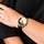 Relógios & jóias Mulher Relógio Aviator F-Series Gold Collection Preto