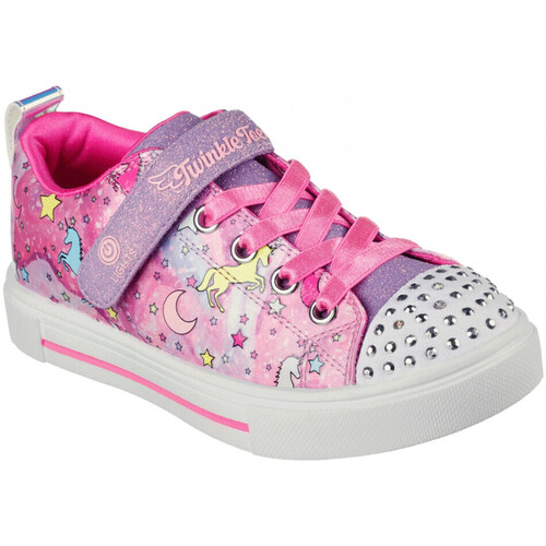 Sapatos Rapariga Sapatilhas Skechers Twinkle sparks - unicorn drea Rosa