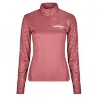 Textil Mulher Sweats adidas TERREX Multi Half-Zip Long Sleeve Long-Sleeve Top Vermelho