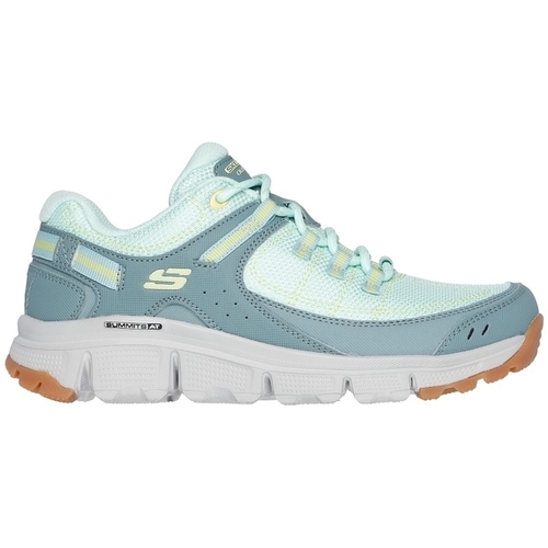 Sapatos Mulher Sapatilhas Skechers Seager SUMMITS AT - ARTISTS BLUF Verde