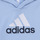 Textil Rapaz Sweats Adidas Sportswear Essentials Two-Colored Big Logo Cotton Hoodie Azul