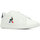 Sapatos Criança Sapatilhas Emporio Armani EA7 Courtset 2 Gs Branco