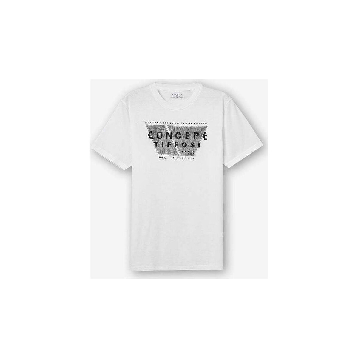 Textil Homem T-shirts e Pólos Tiffosi 10053577-001-1-3 Branco
