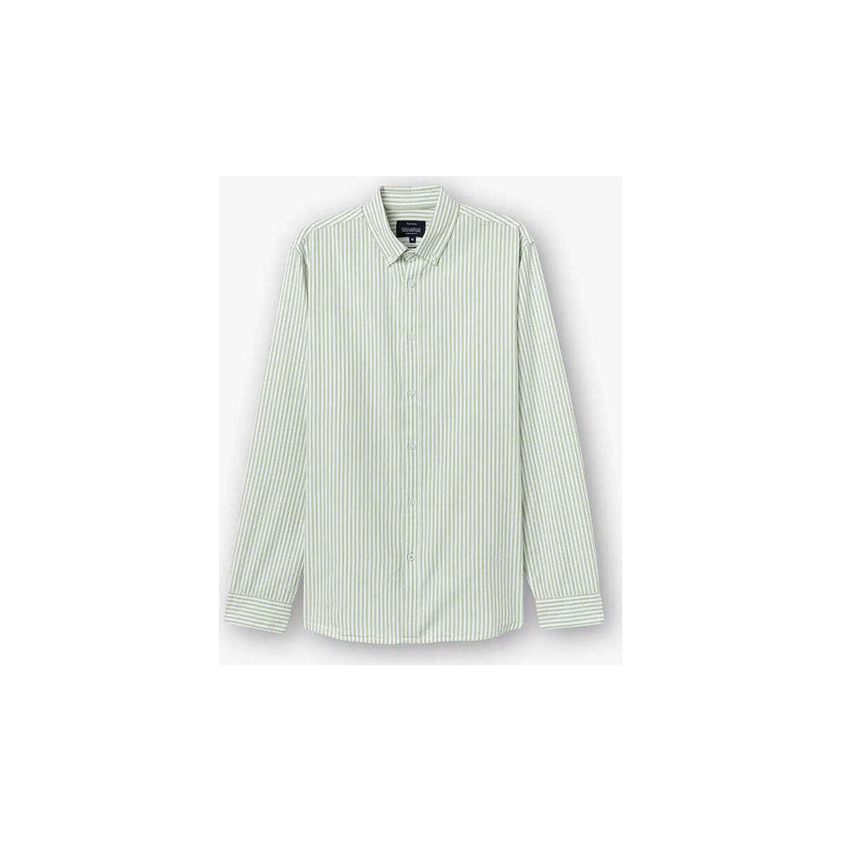 Textil Homem Camisas mangas comprida Tiffosi 10053812-801-4-3 Verde