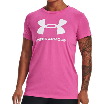Textil Mulher Womens Under Armour Tops Under Armour  Rosa
