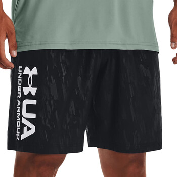 Textil fullzip Shorts / Bermudas Under Black ARMOUR  Preto