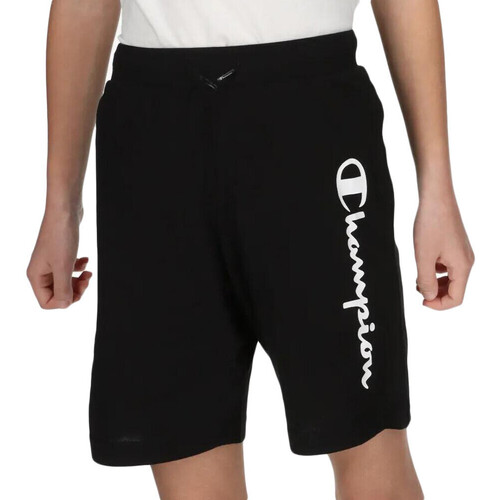 Textil Rapaz Shorts / Bermudas Champion  Preto