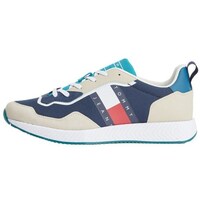 Sapatos Homem Sapatilhas Tommy Hilfiger Track Cleat Azul marinho, Cor bege