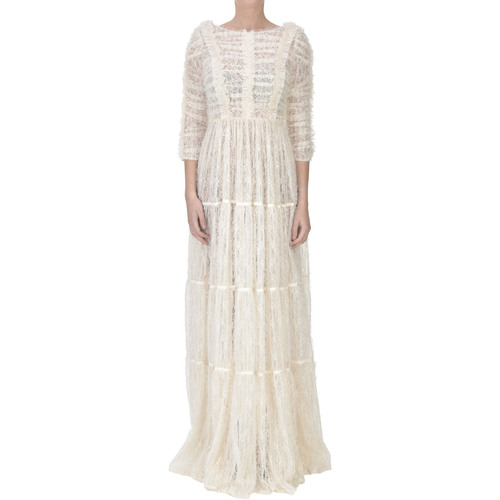 Textil Mulher Vestidos Elisabetta Franchi VS000003070AE Branco