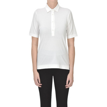 Textil Mulher T-shirts e Pólos Circolo 1901 TPS00003023AE Branco
