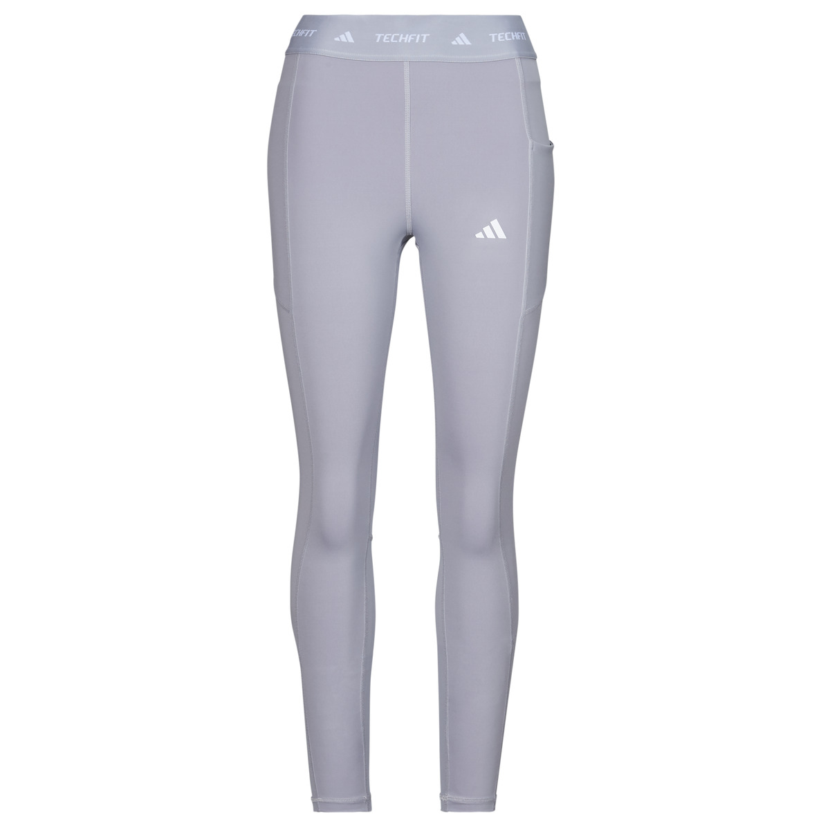 Textil Mulher Collants adidas Performance TECHFIT Stash Pocket Full-Length Leggings Cinza