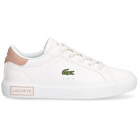 Sapatos Rapariga Sapatilhas Pembe Lacoste 74153 Branco