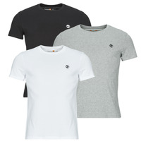 Textil Homem T-Shirt mangas curtas Timberland SS 3xPack Basic Jersey Crew Tee Slim Multicolor